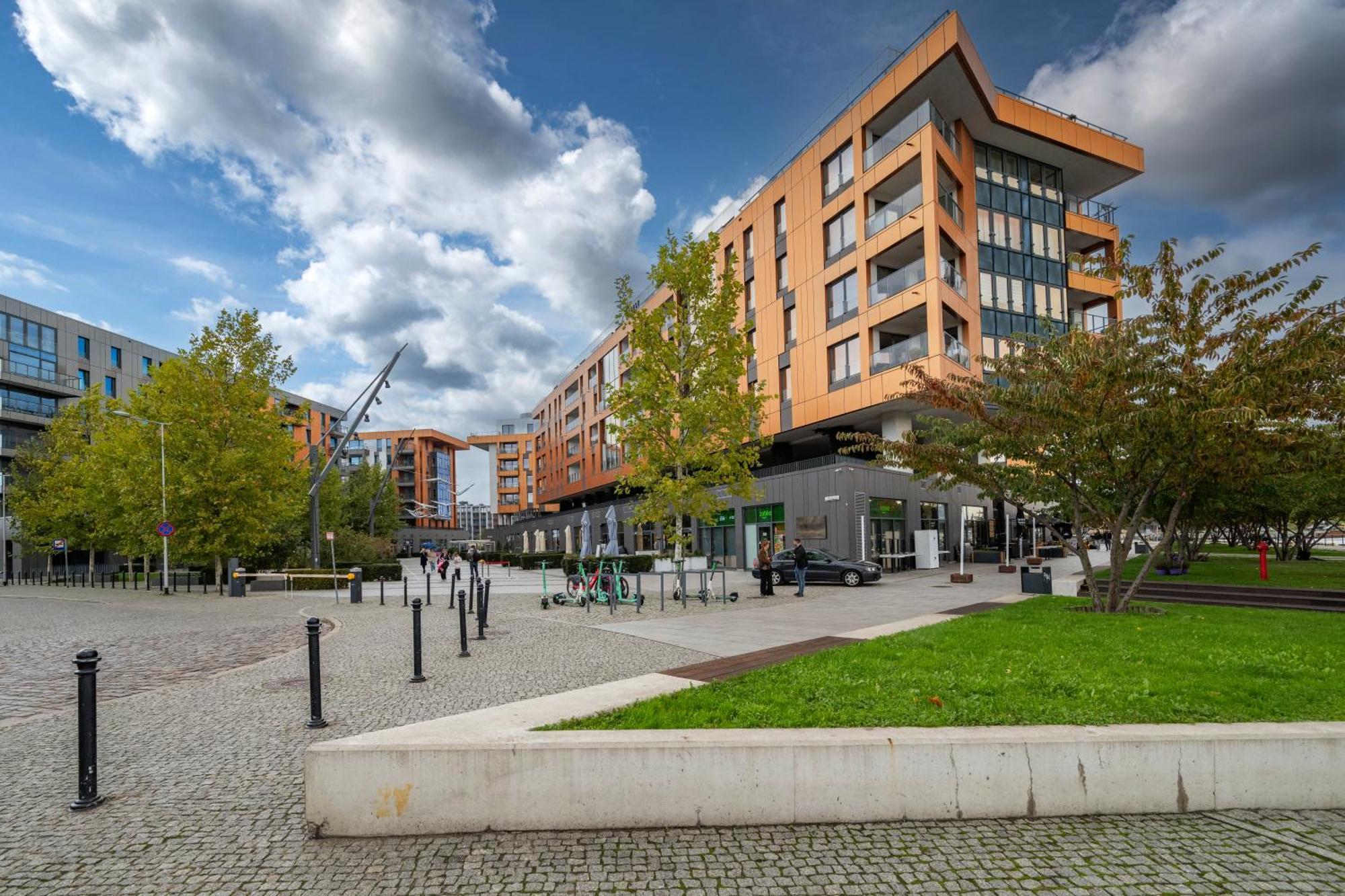 Apartment Brabank Riverside Stara Stocznia Premium Sauna & Gym Gdansk Exterior foto