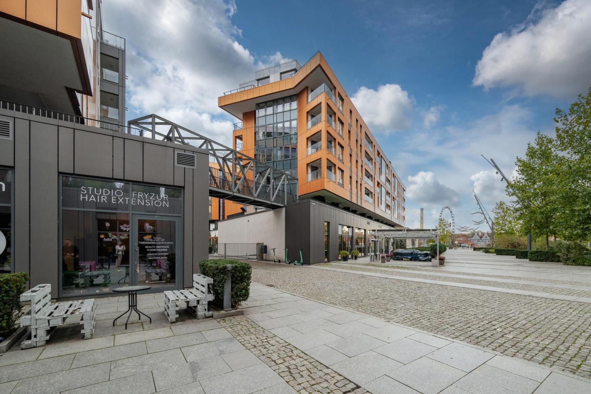 Apartment Brabank Riverside Stara Stocznia Premium Sauna & Gym Gdansk Exterior foto